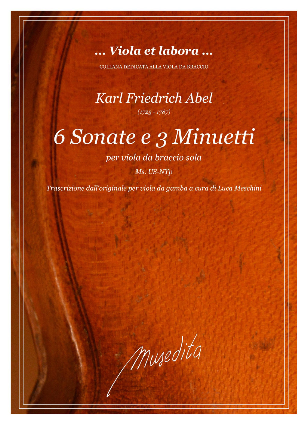 K.Fr. Abel: 6 Sonate e 3 Minuetti (Ms. NYp)