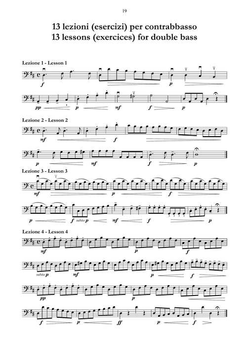 Anonimo (fine XVIII sec.): Metodo per il contrabbasso (Ms, Sant'Emiliano in Trevi)