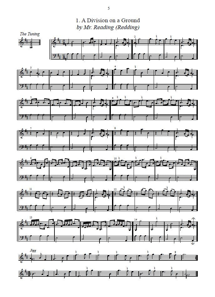 AA VV: The division violin (London, 1684)