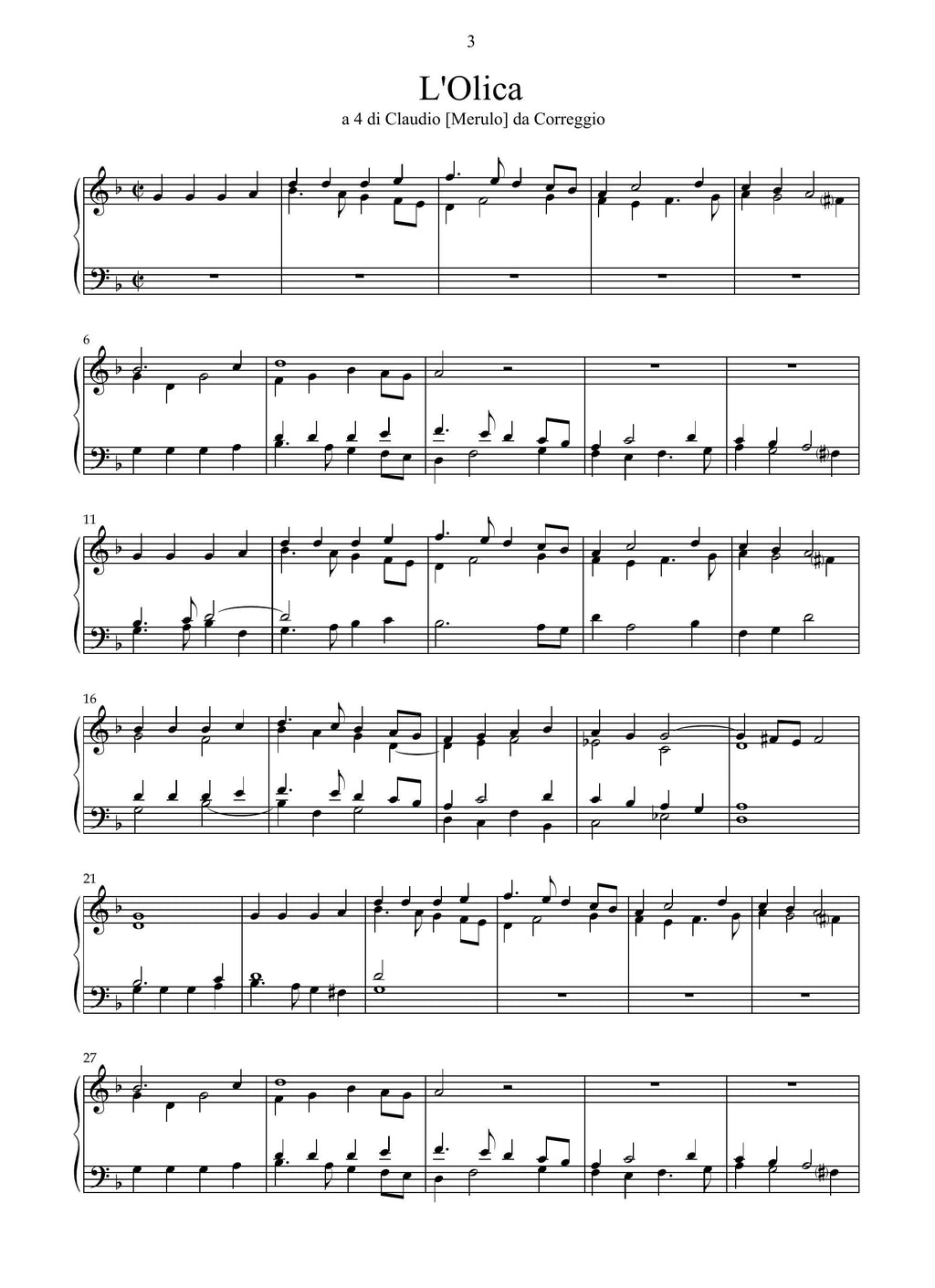 AA VV: 9 Canzoni a 4 e 5 voci (Venezia, 1588)