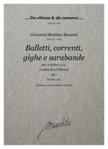 G.B. Bassani: Balletti, correnti, gighe e sarabande op.1 (Bologna, 1677)