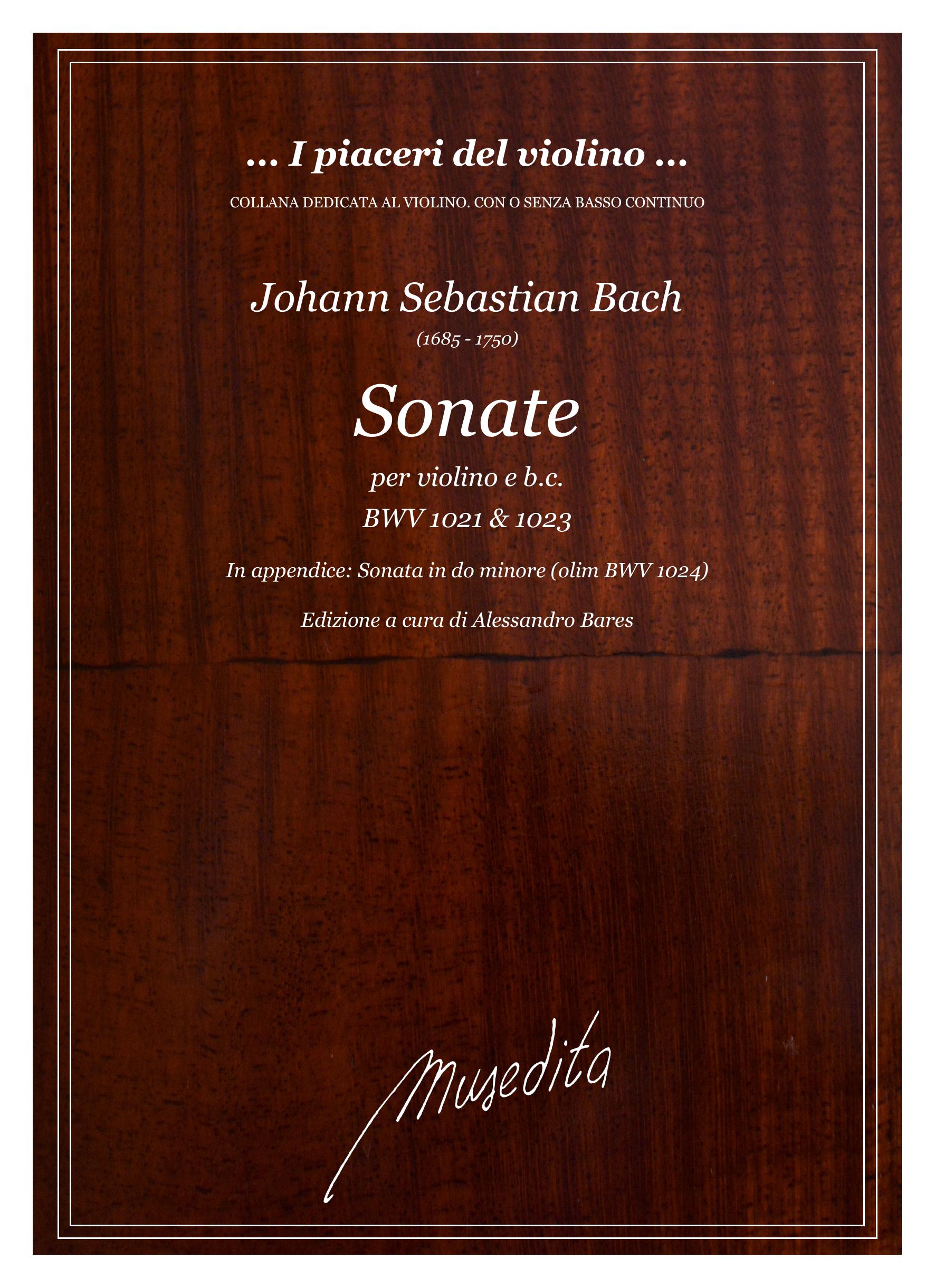 J.S. Bach: Sonate BWV 1021 e BWV 1023
