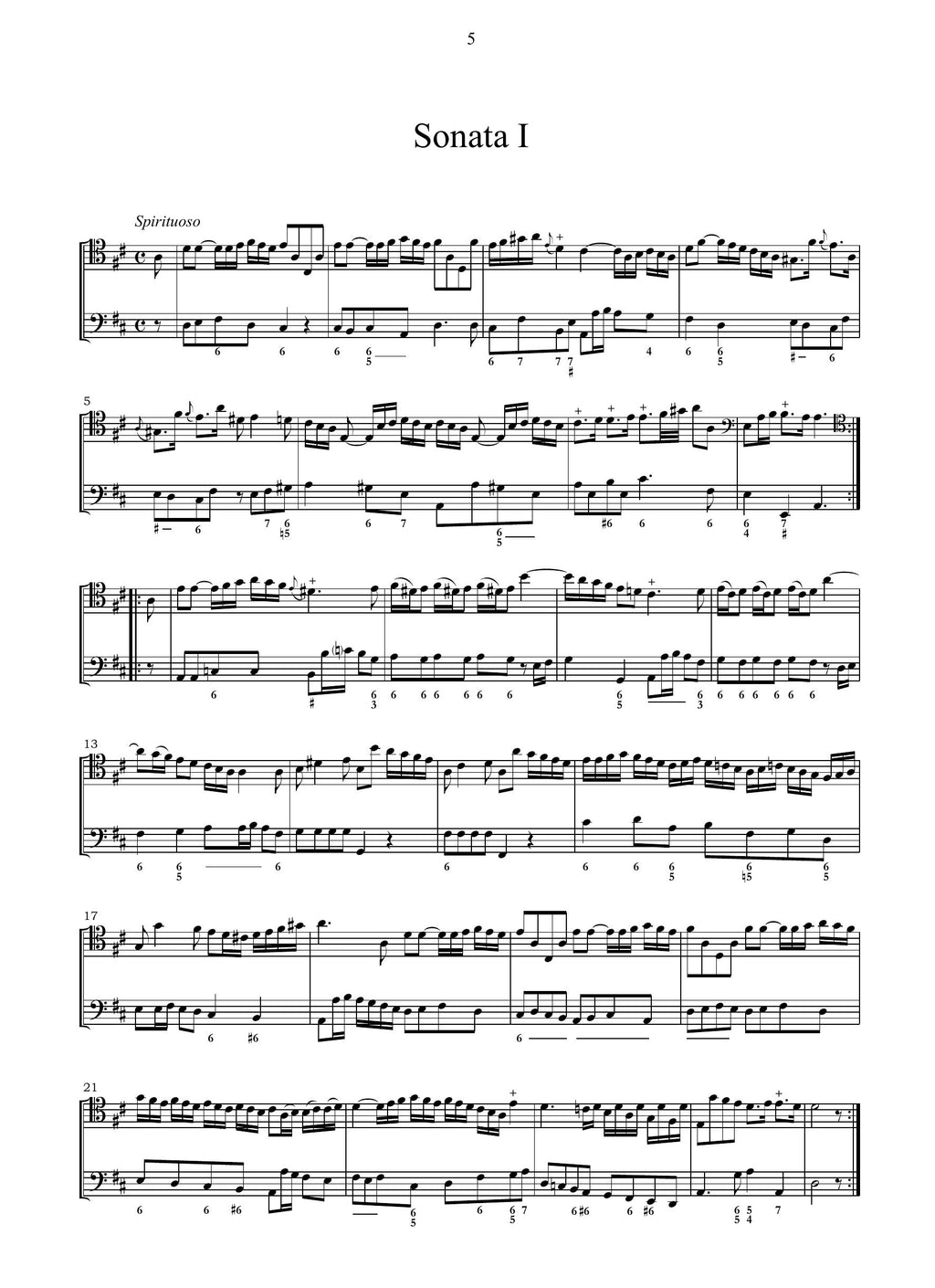 M. Berteau: 5 Sonate e 1 Trio op.1 (Paris, [1750 ca.])