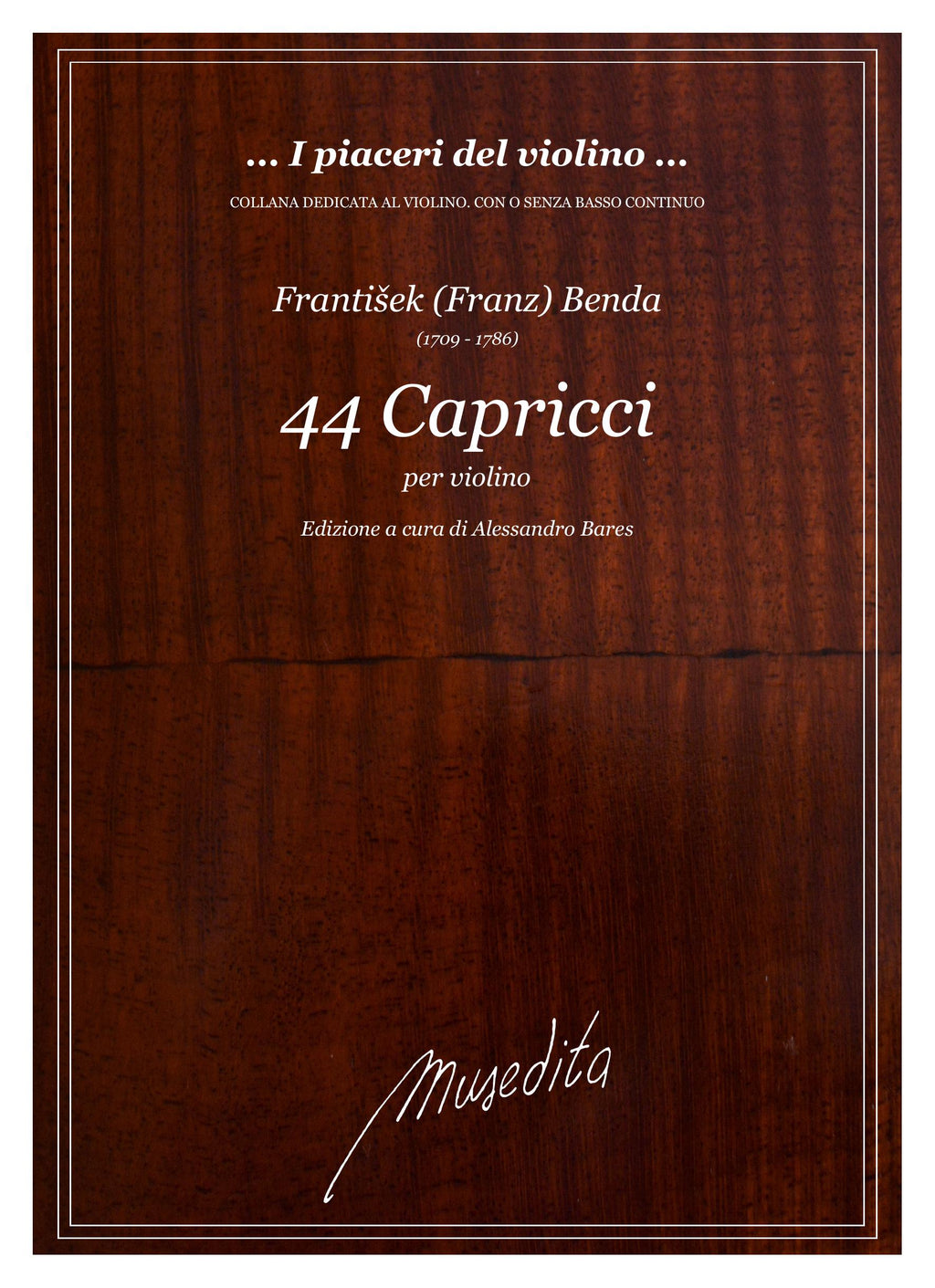 F. Benda: 44 Capricci (Leipzig, s.a.)