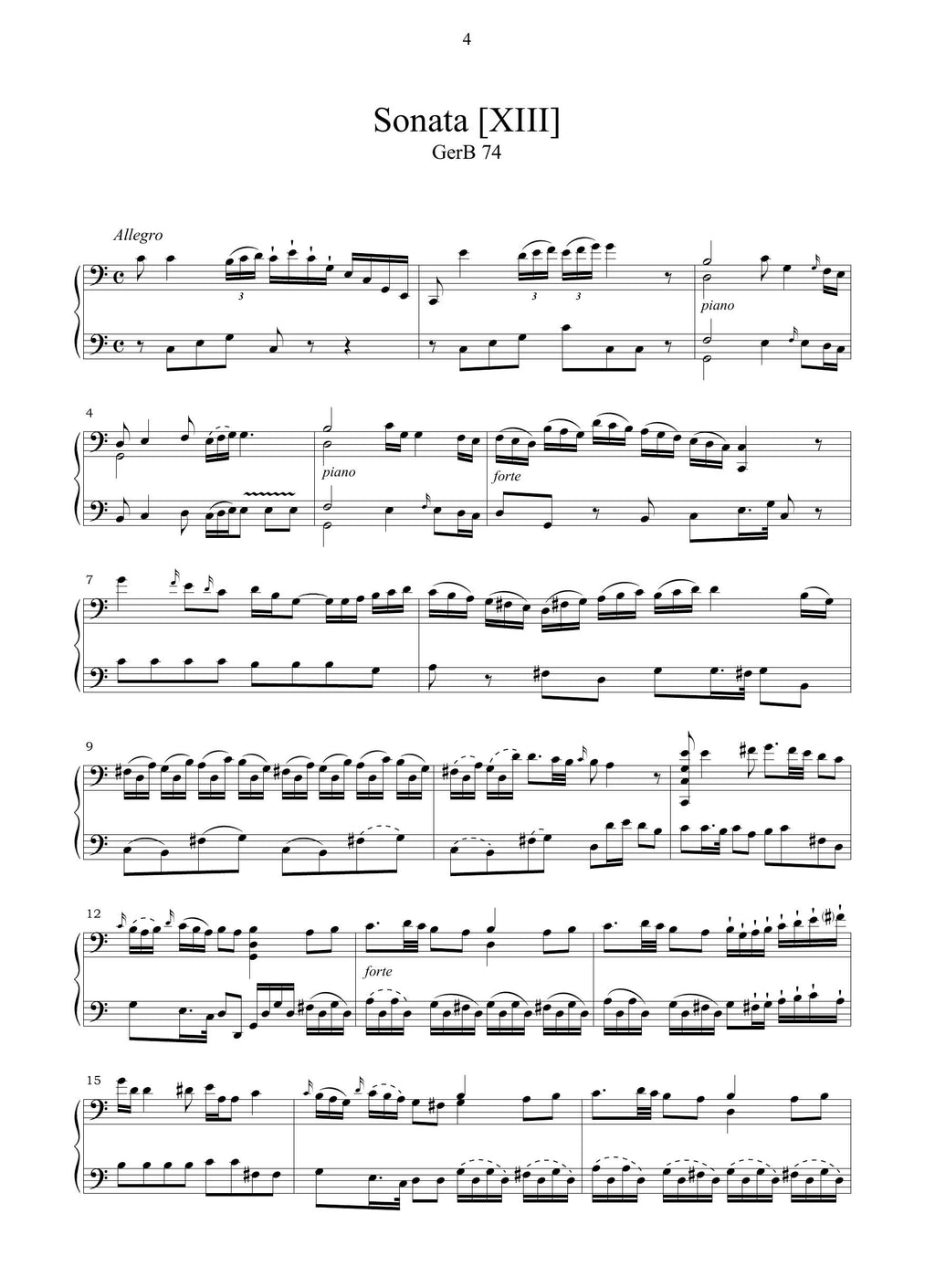L. Boccherini: Le sonate manoscritte - Volume III