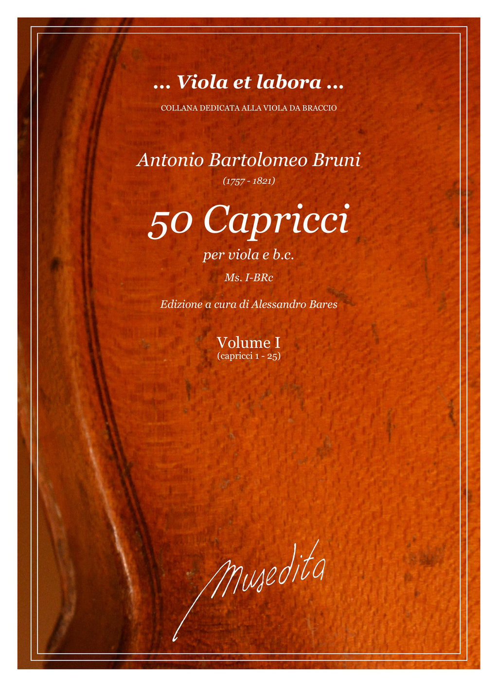 A.B. Bruni: 50 Capricci (Ms, I-BRc)