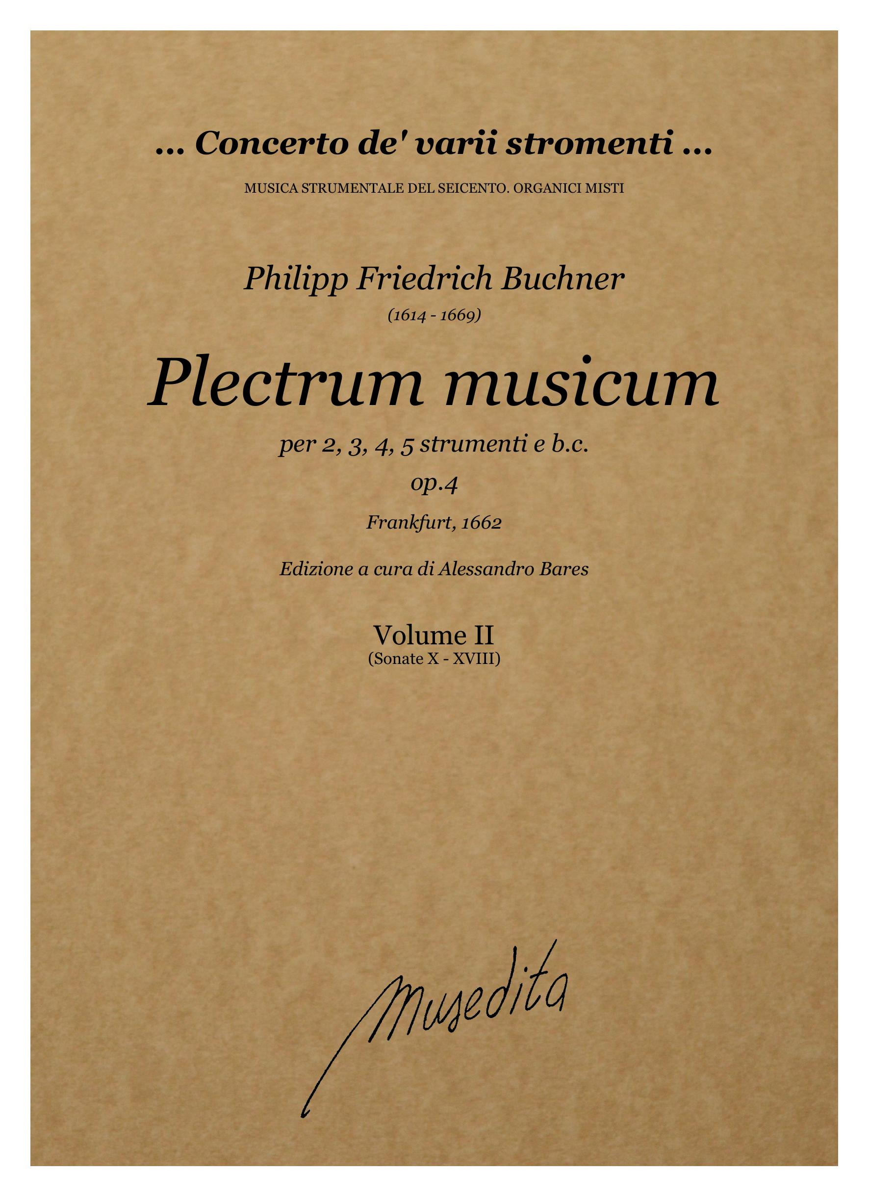Ph.Fr. Buchner: Plectrum musicum op.4 (Frankfurt, 1662)