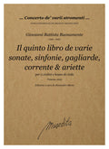 G.B. Buonamente: Il quinto libro de varie sonate, sinfonie, gagliarde, correnti e ariette (Venezia, 1629)