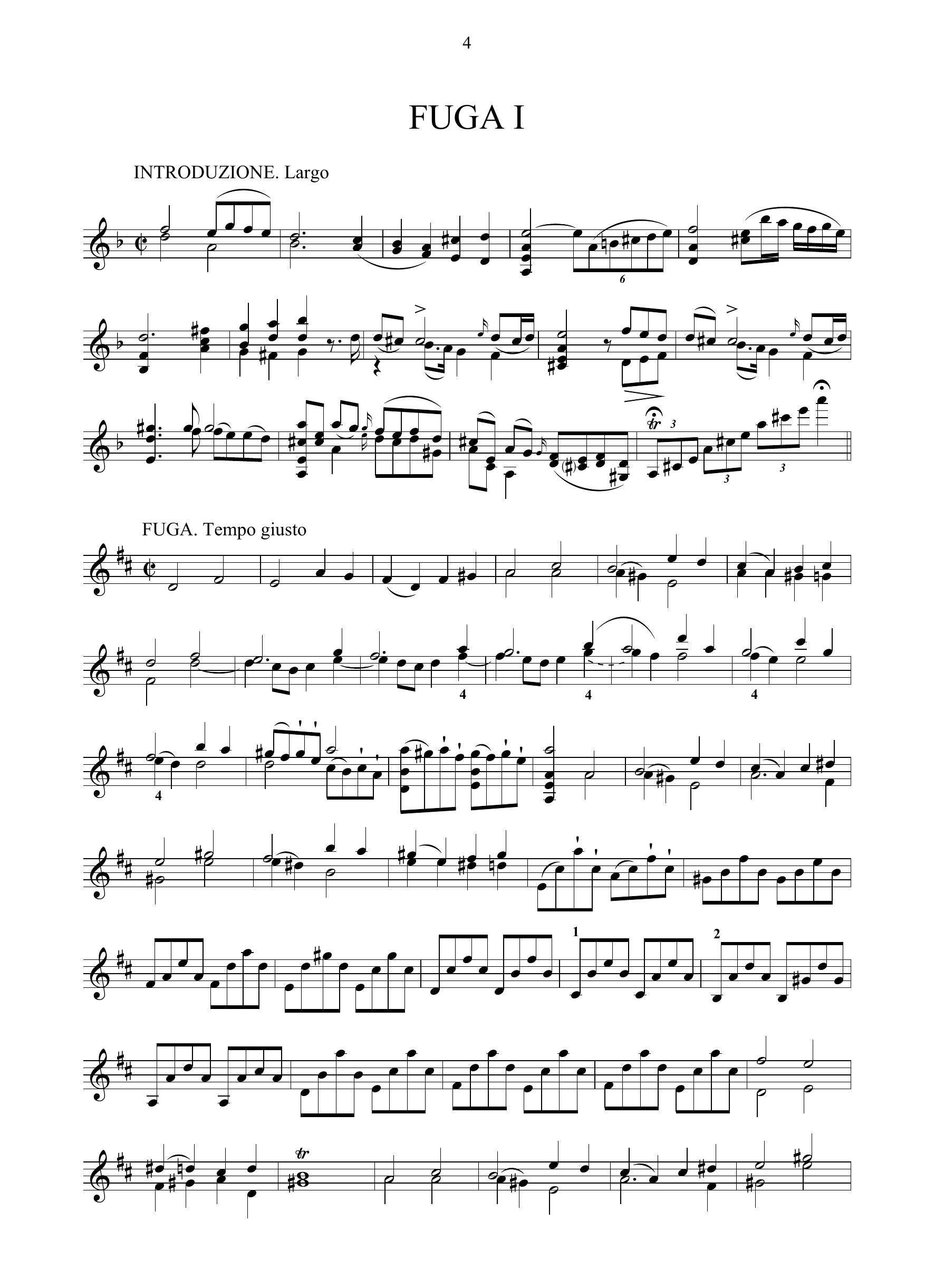 B. Campagnoli: Sei fughe op.10 (Leipzig, s.a.)