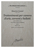 M. Cazzati: Trattenimenti per camera op.22 (Bologna, 1660) (Bologna, 1660)