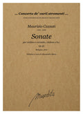 M. Cazzati: Sonate a due istromenti (Bologna, 1670)