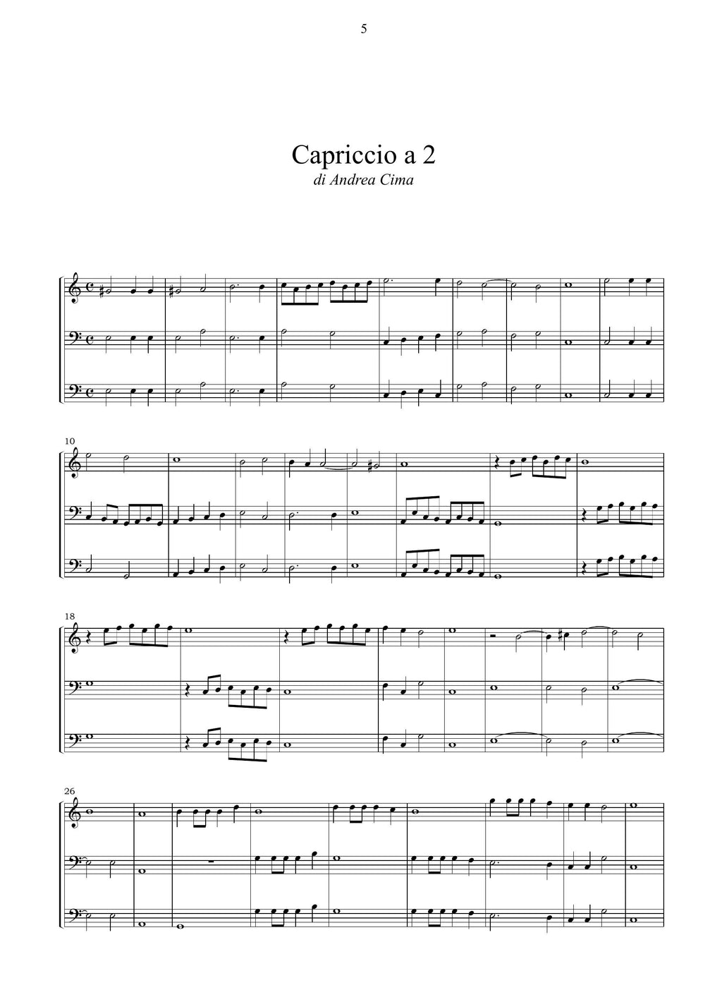 G.P. & A. Cima: 6 Sonate (Milano, 1610)