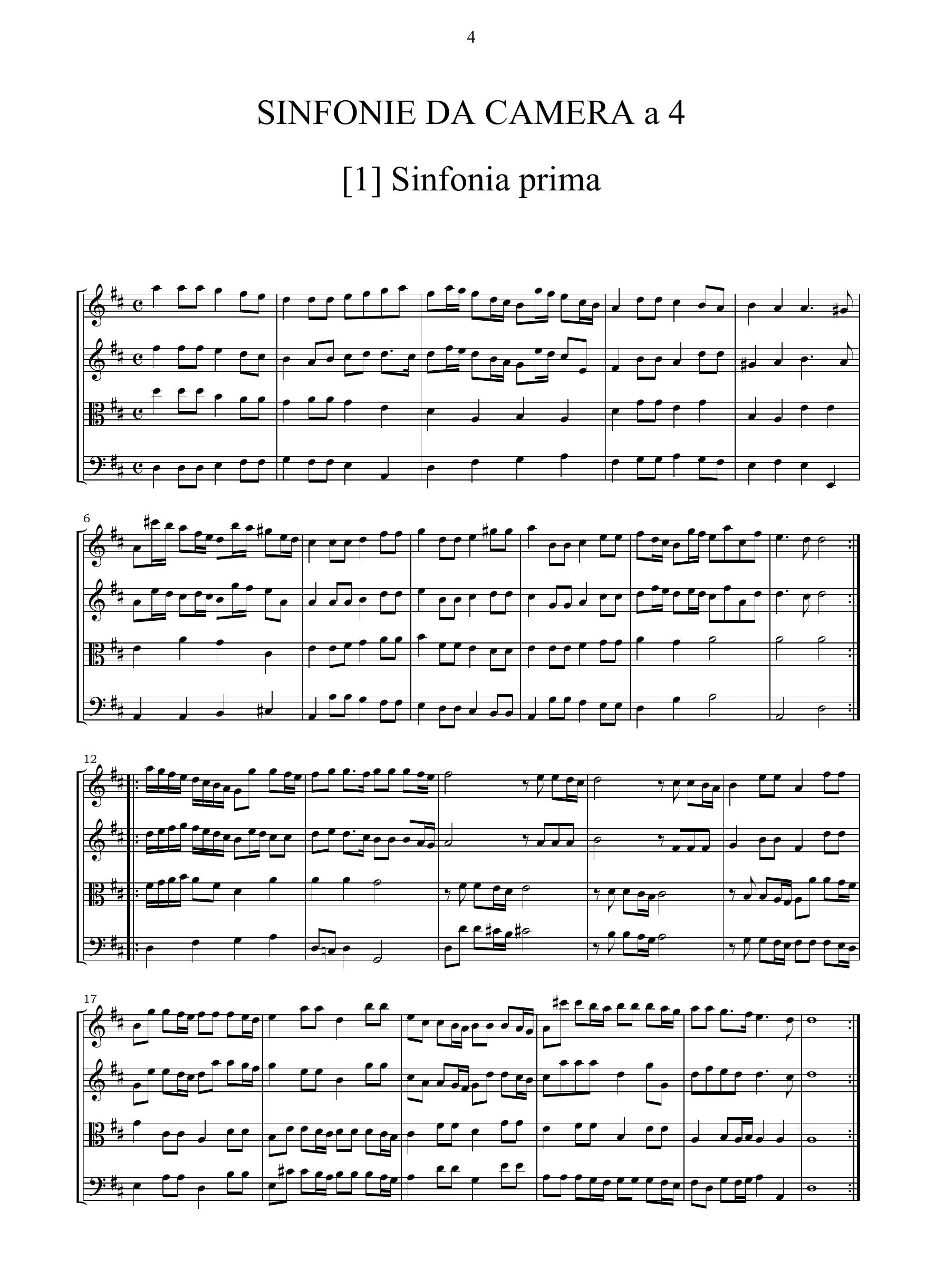 G. Colombi: Sinfonie da camera, brandi e correnti [...] op.1 (Bologna, 1668)