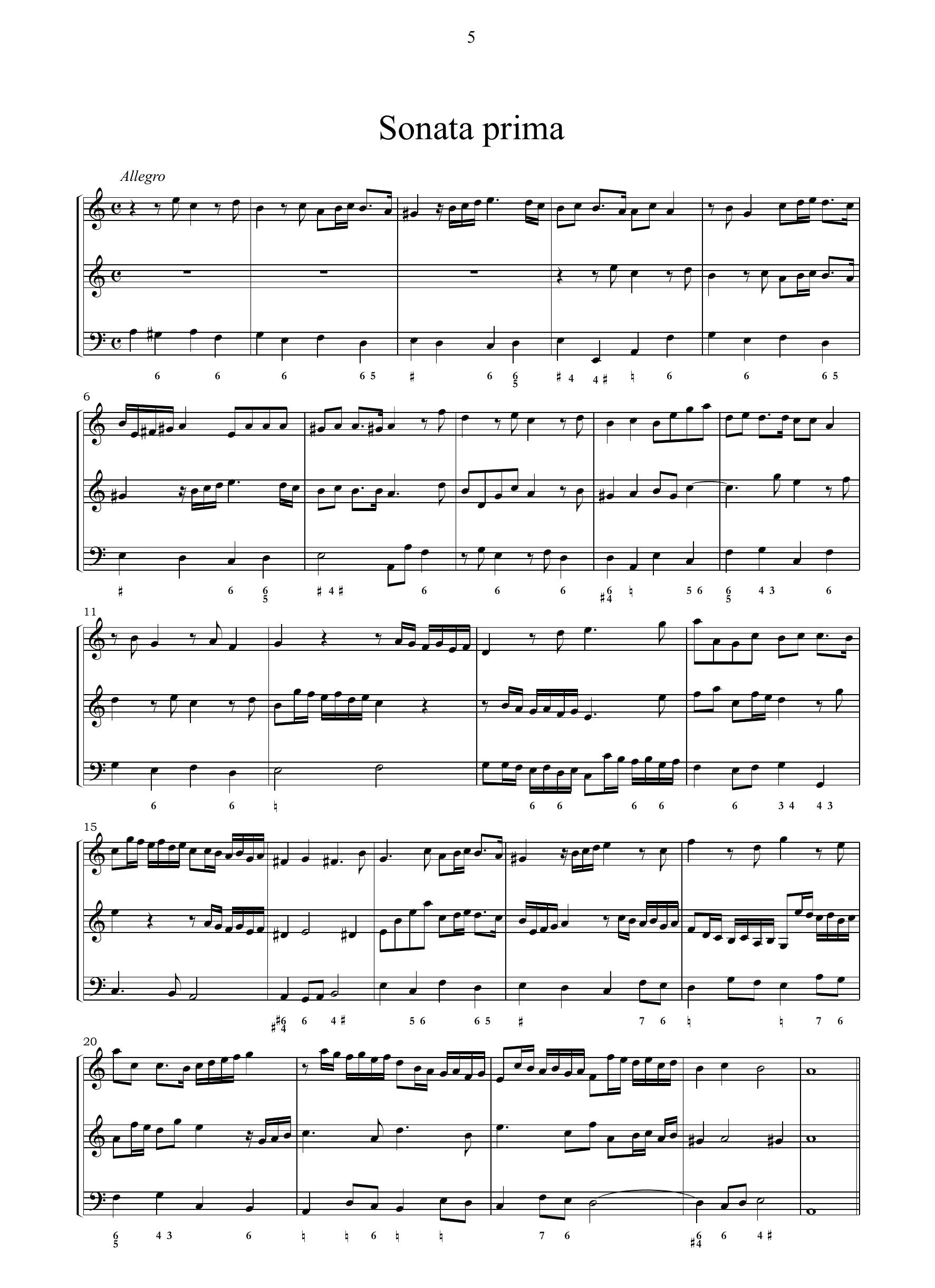 G. Colombi: La lira armonica op.2 (Bologna, 1673)