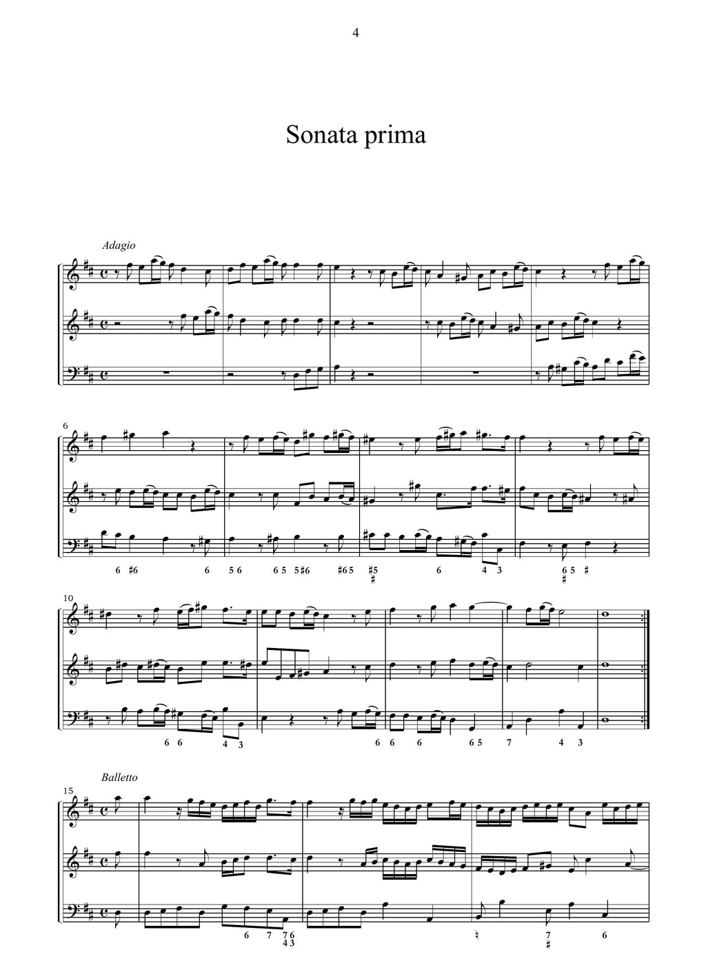 G. Colombi: Sonate da camera op.5 (Bologna, 1689)