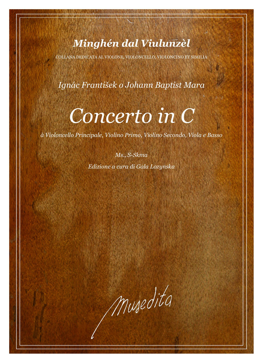 I.F.O.J.B. Mara: Concerto in C (Ms., S-Skma)