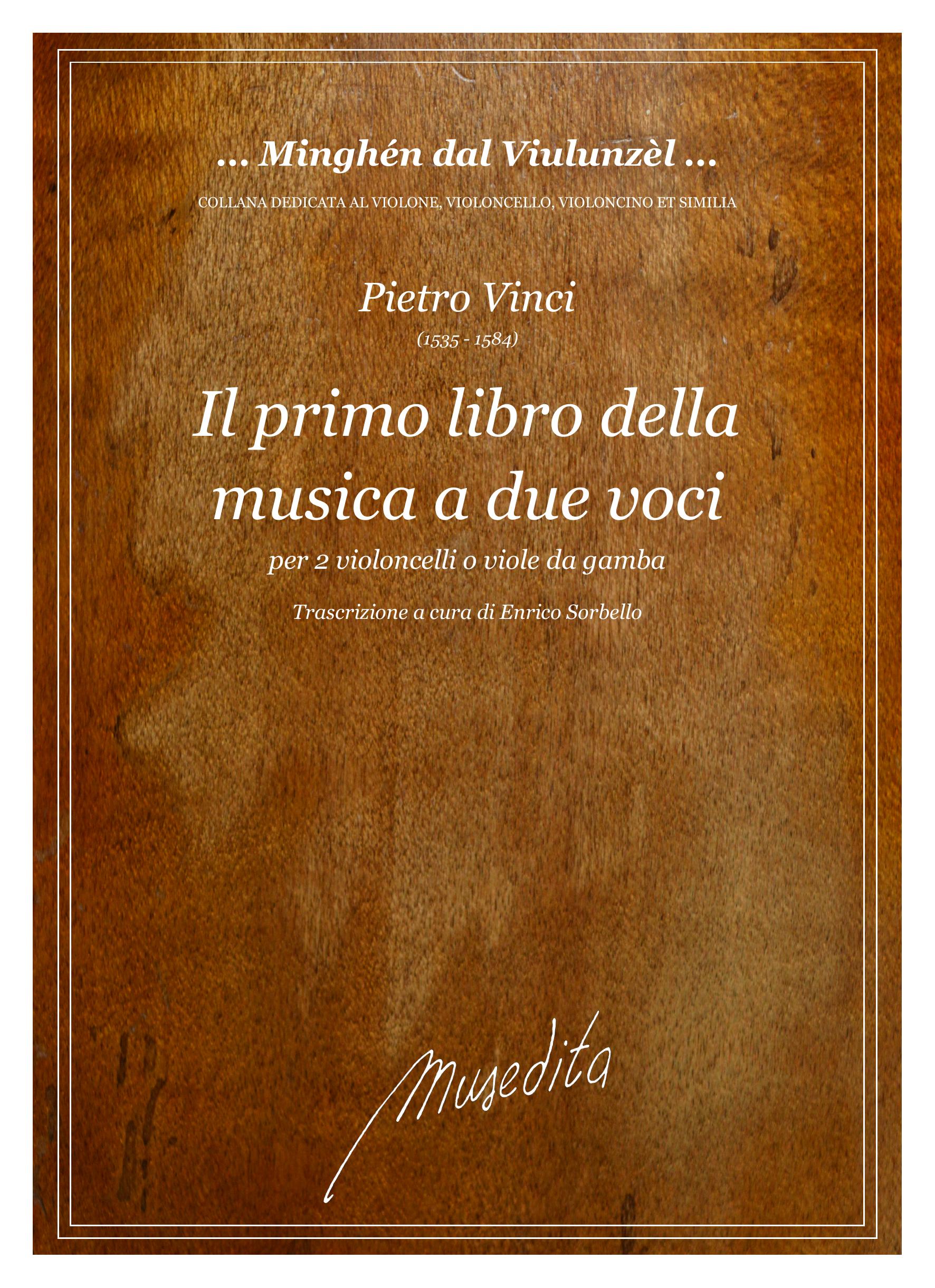 P. Vinci: Il primo libro della musica a due voci (Venezia, 1560)