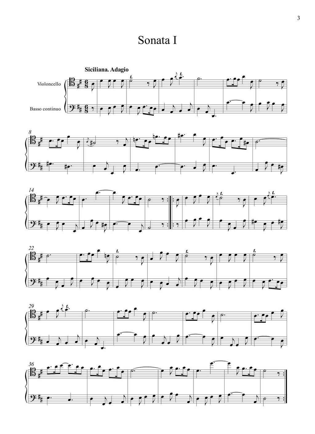 G.M. Dall'Abaco: Le sonate manoscritte - Volume I