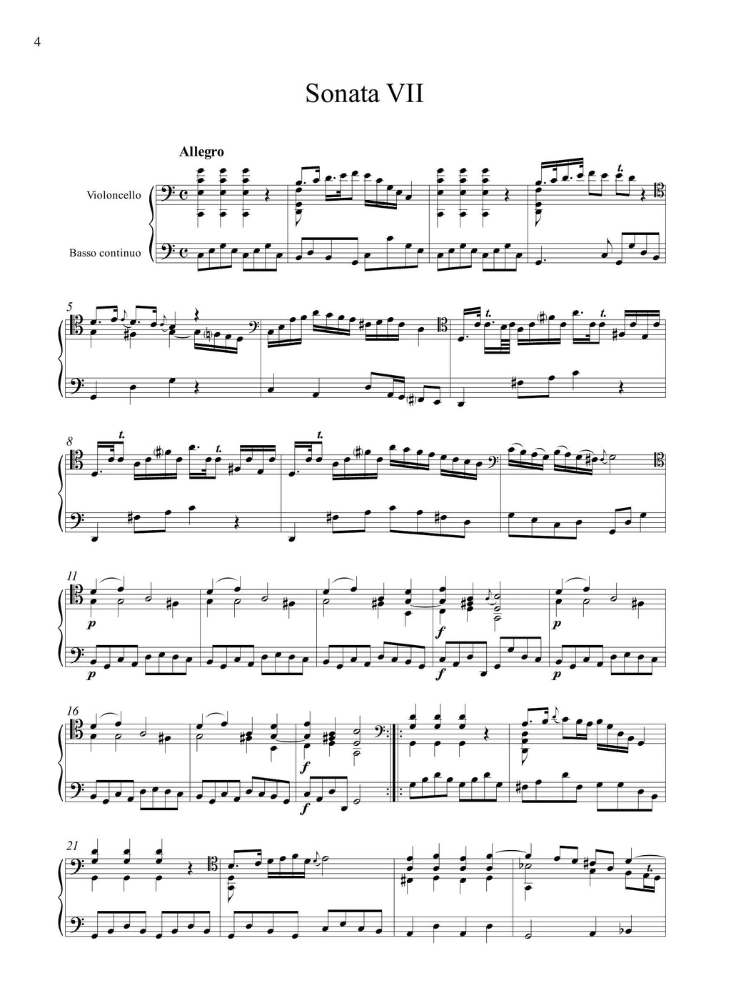 G.M. Dall'Abaco: Le sonate manoscritte - Volume II