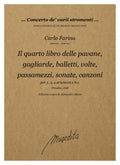 C. Farina: Il quarto libro delle Pavane, Gagliarde, Balletti, Volte, Passamezi, Sonate, Canzoni (Dresden, 1628)