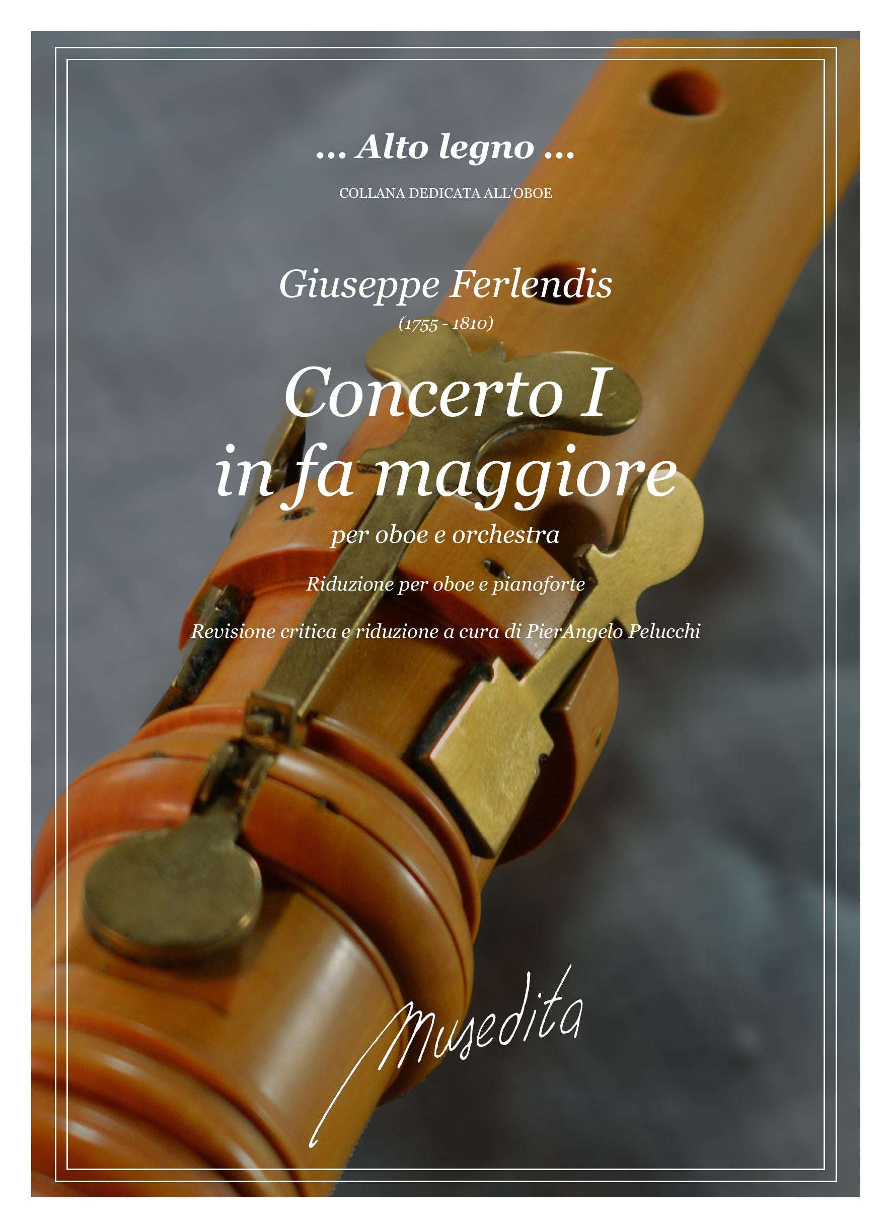 G. Ferlendis: Concerto n.1 in fa maggiore (rid. ob/pf)