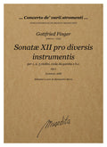 G. Finger: Sonate XII pro diversis instrumentis op.1 (London, 1688)