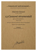G. Ganassi: 13 canzoni strumentali (Venezia, 1637)