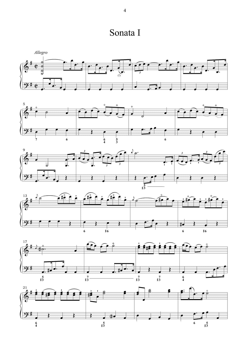 F. Giardini (o Degiardino): 6 Sonate op.1 (London, [1751])