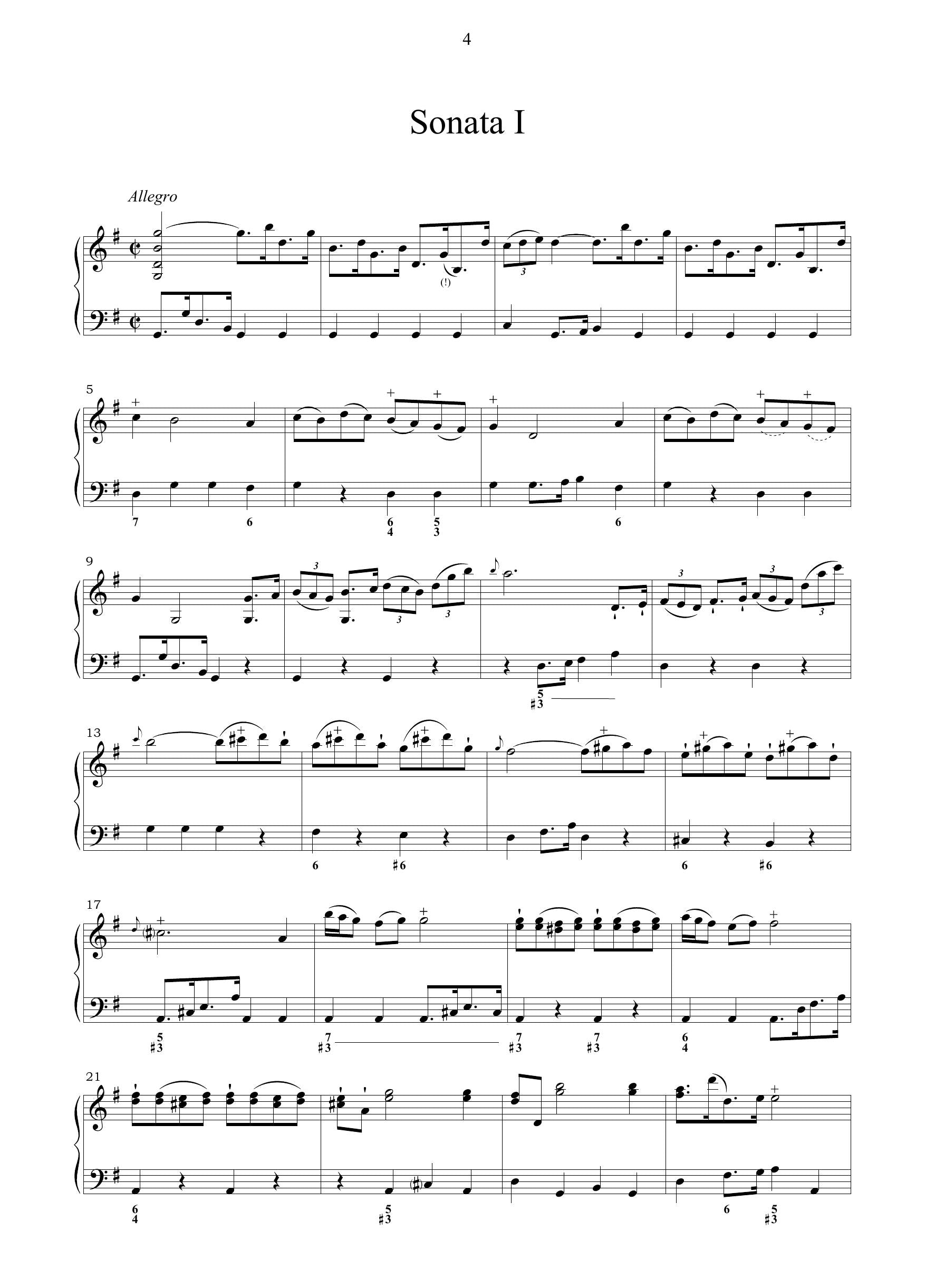 F. Giardini (o Degiardino): 6 Sonate op.1 (London, [1751])