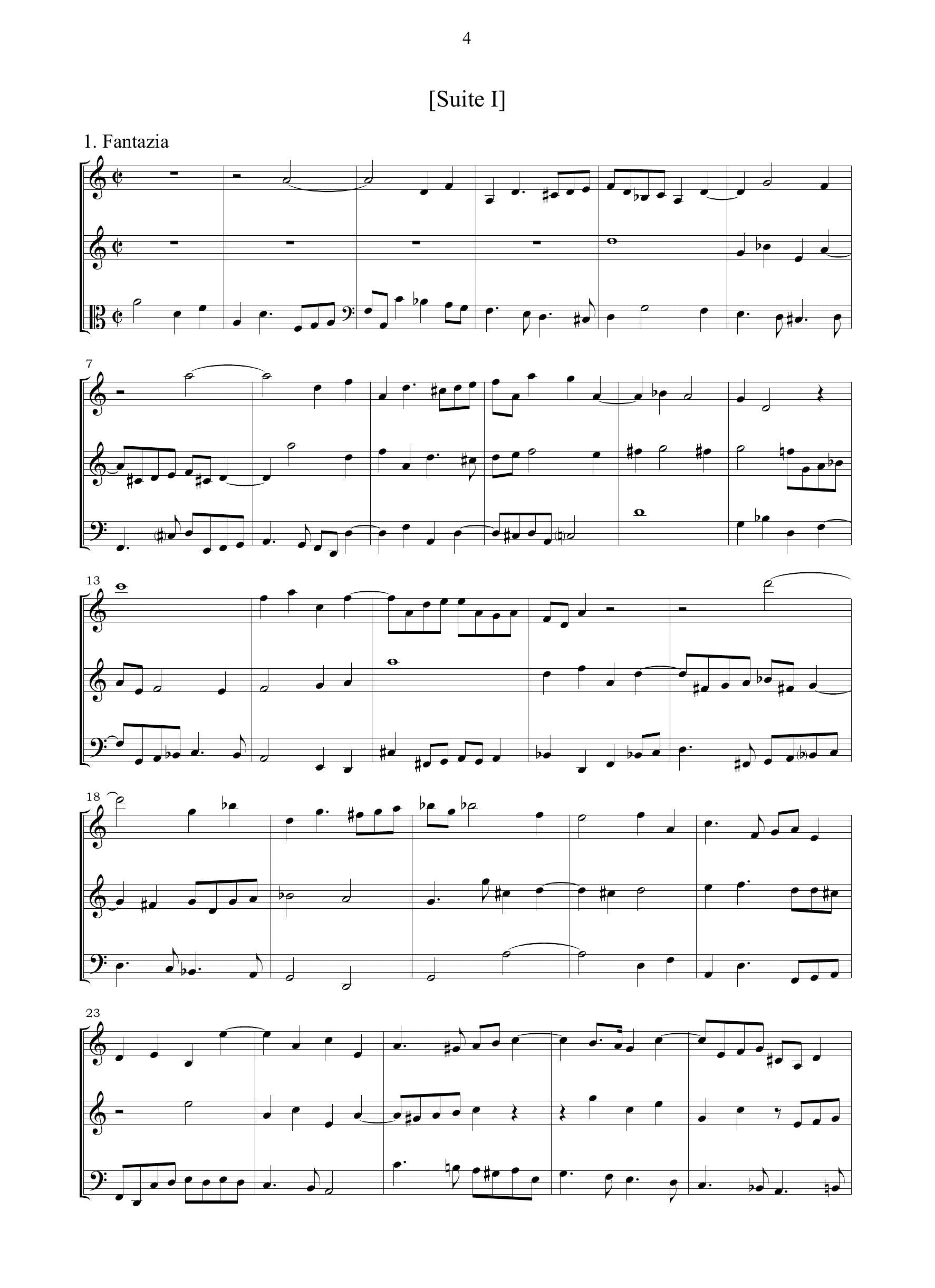 Ch. Gibbons: Three-parts Fantazies (Ms, GB-Lbl)