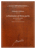 O. Gibbons: Fantazias in three parts (London, [1620])
