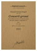 G.L. Gregori: Concerti grossi op.2 (Lucca, 1698)