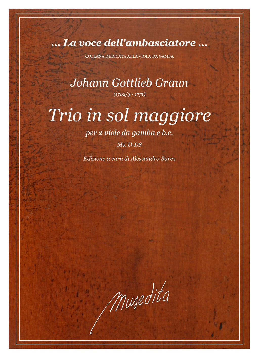 J.G. Graun: Trio in sol maggiore (Ms, [1750)]