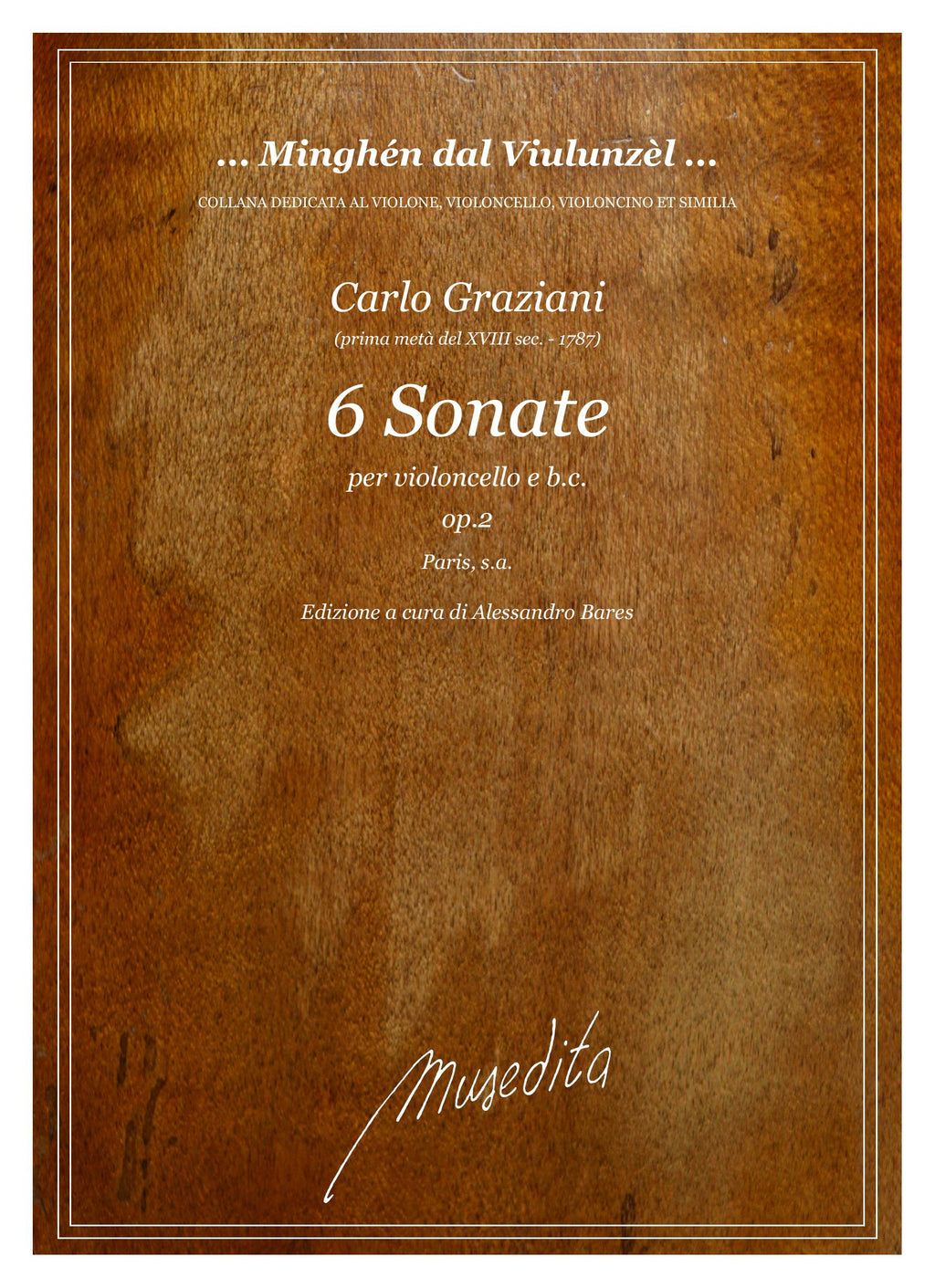 C. Graziani: 6 Sonate op.2 (Paris, s.a.)