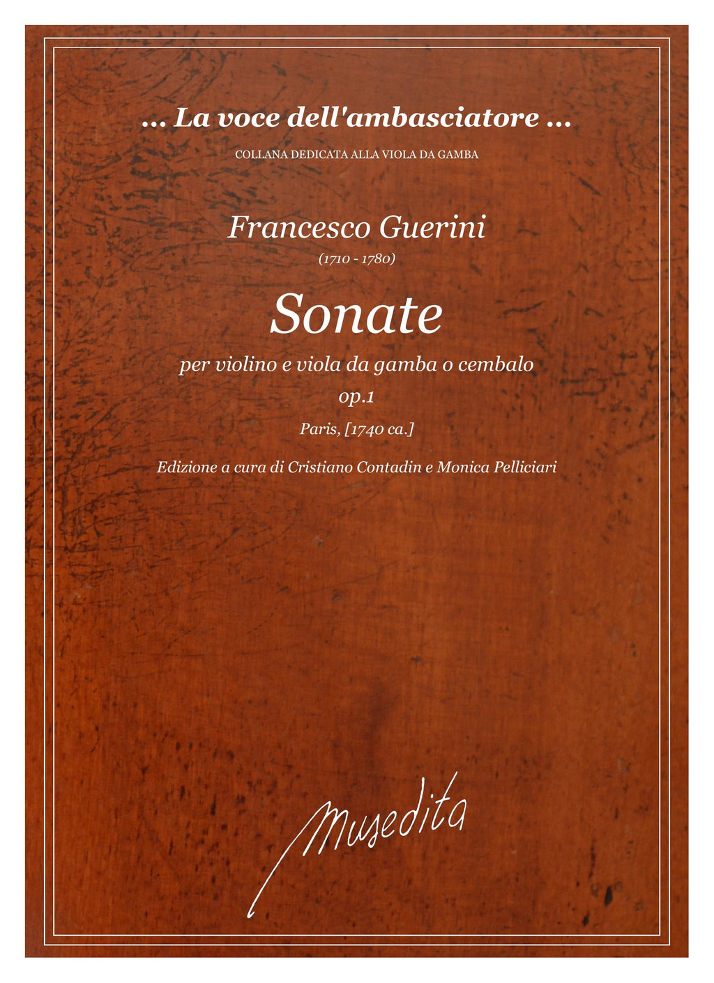 F. Guerini: Sonate op.1 (Amsterdam, [1740])