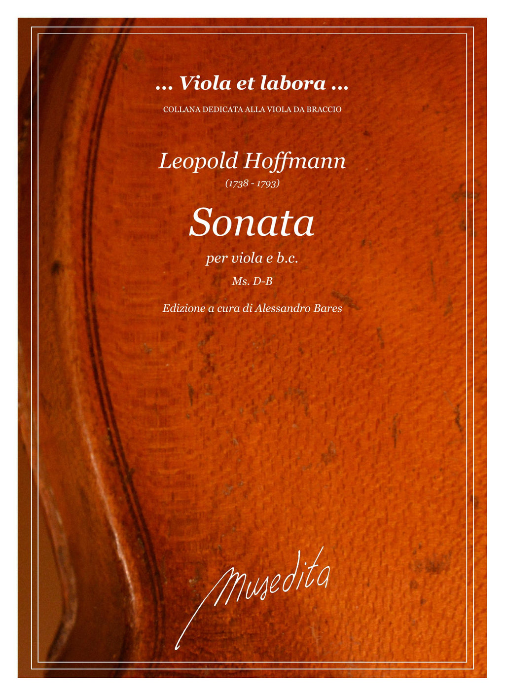 L. Hoffmann: Sonata in fa maggiore (Ms, D-B)