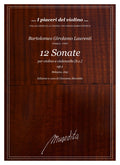 B.G. Laurenti: 12 Sonate op.1 (Bologna, 1691)
