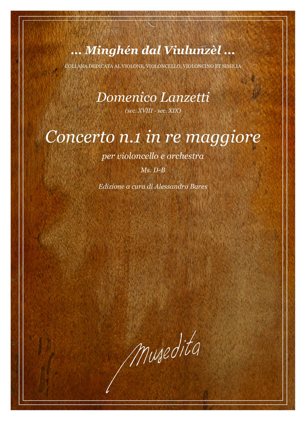 D. Lanzetti: Concerto [n.1] in re maggiore