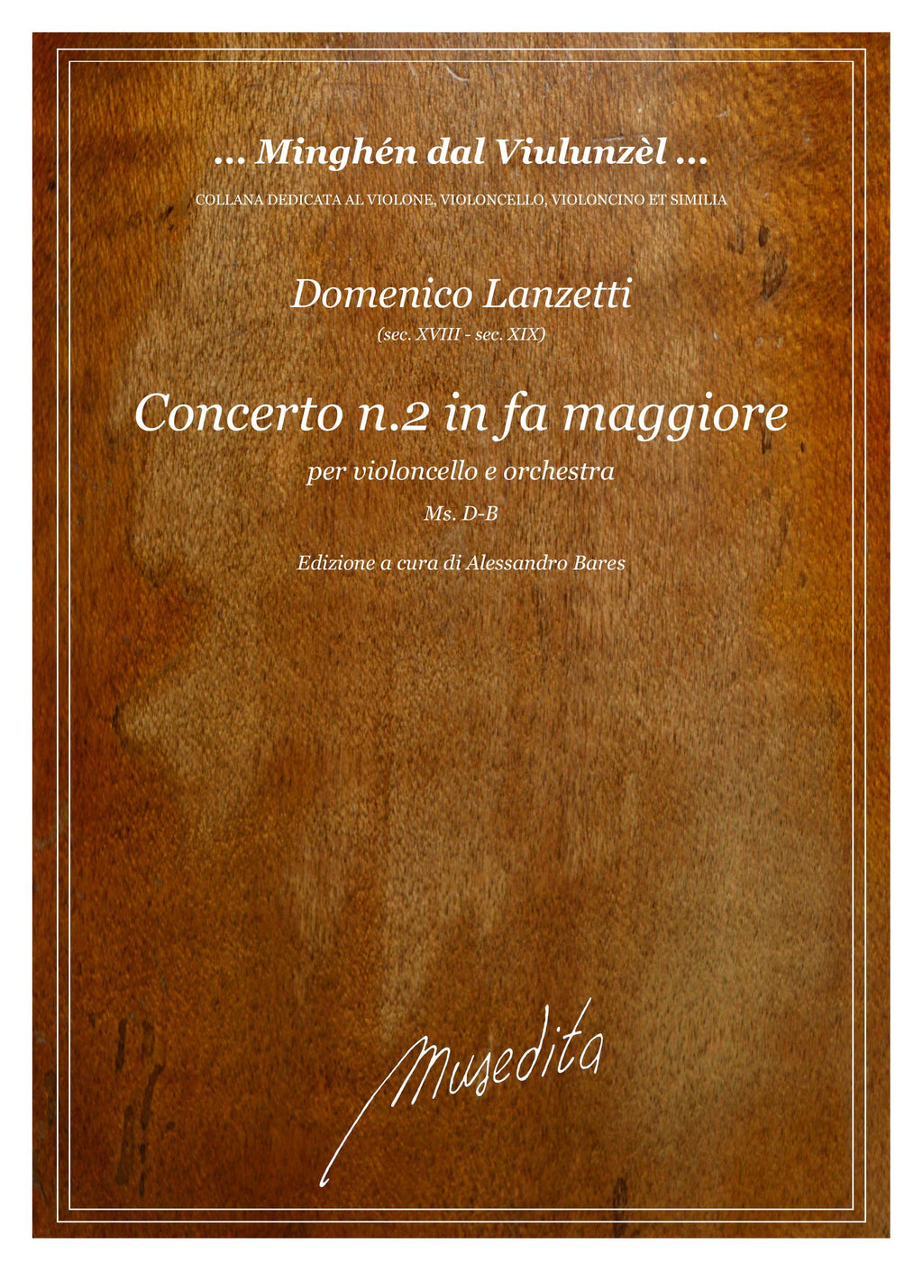 D. Lanzetti: Concerto [n.2] in fa maggiore