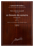 P.A. Locatelli: XII Sonate da camera op.6 (Paris, s.a.)