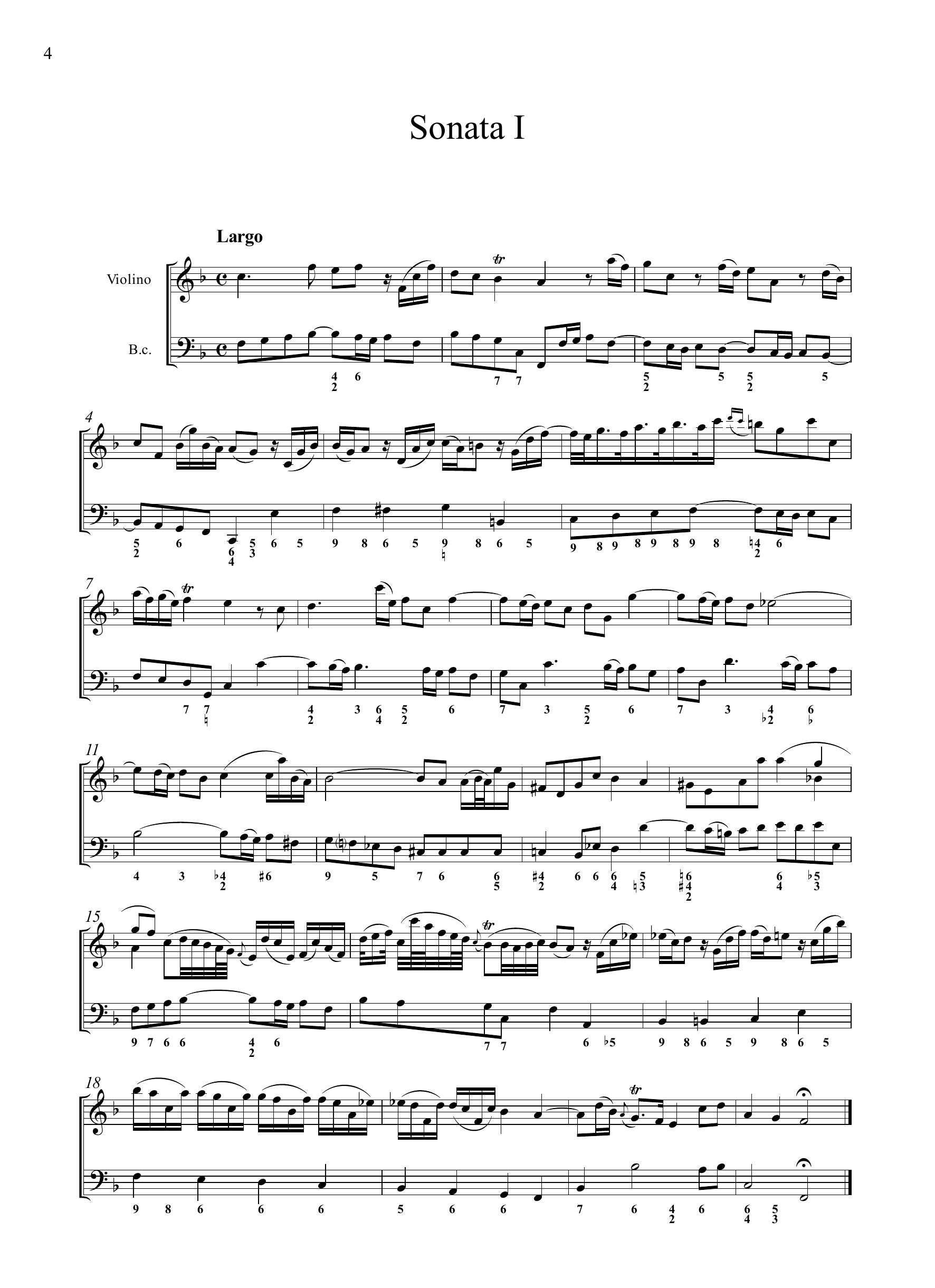 P.A. Locatelli: 6 Sonate per violino e b.c. (Amsterdam, s.a.)