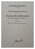 G.B. Mazzaferrata: Il primo libro delle sonate op.5 (Bologna, 1674)