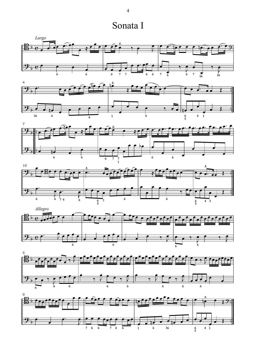B. Marcello: 6 Sonate op.2 (London, 1732)