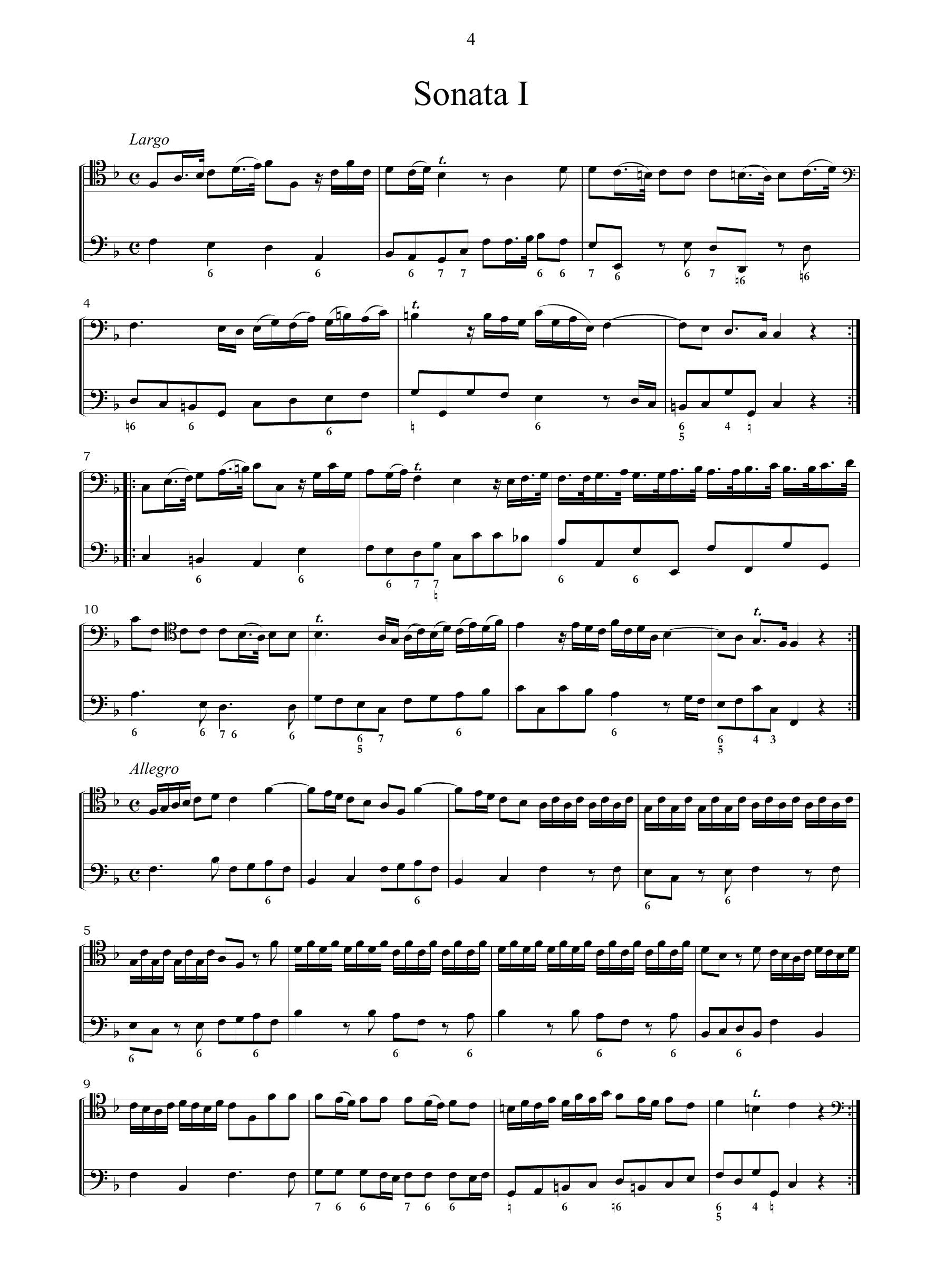 B. Marcello: 6 Sonate op.2 (London, 1732)