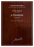 N. Matteis: 2 Fantasie (Ms, D-Dl)