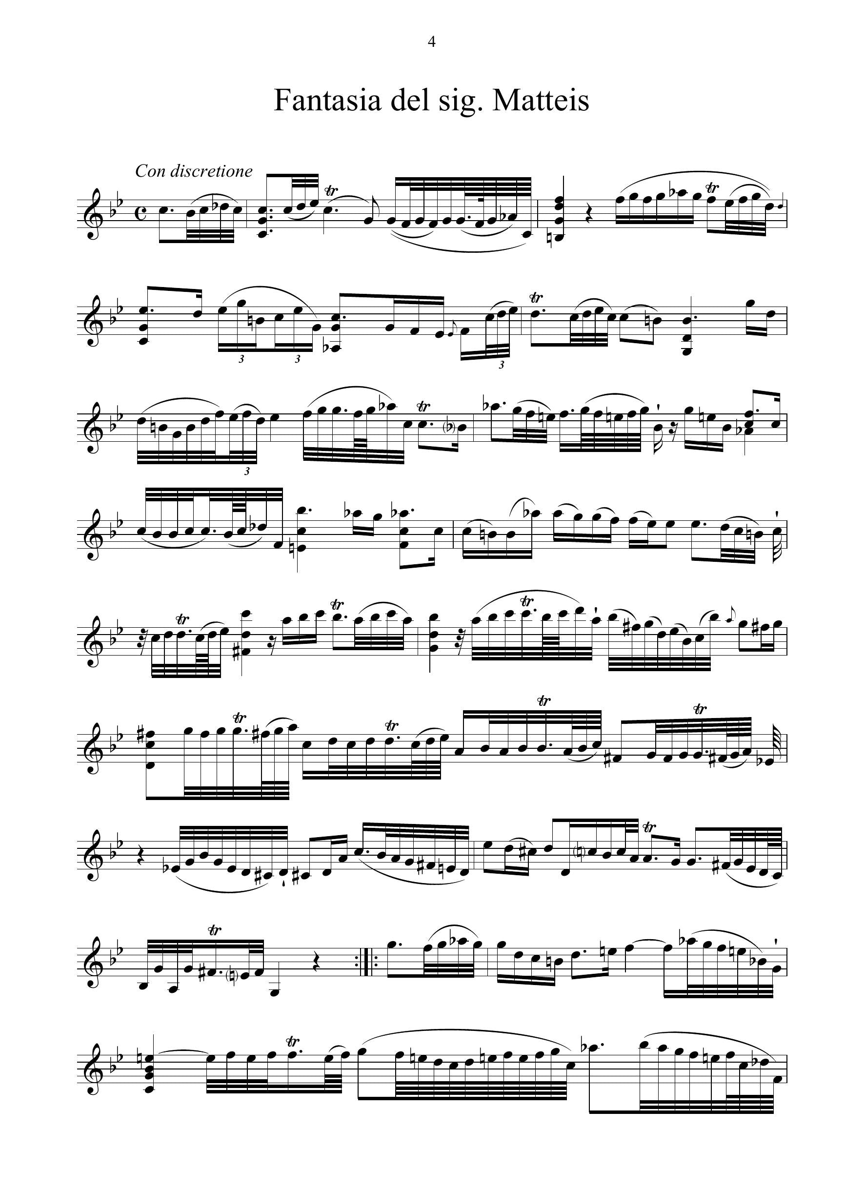 N. Matteis: 2 Fantasie (Ms, D-Dl)