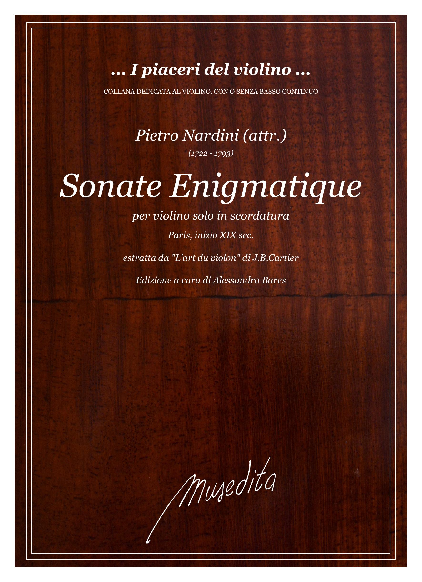 P. Nardini: Sonata enigmatica