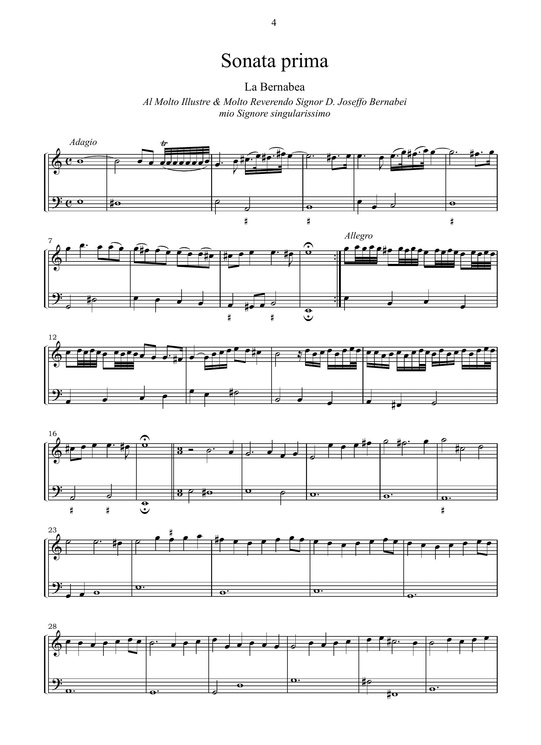 G.A. Pandolfi Mealli: Sonate op.4 (Innsbruck, 1660)