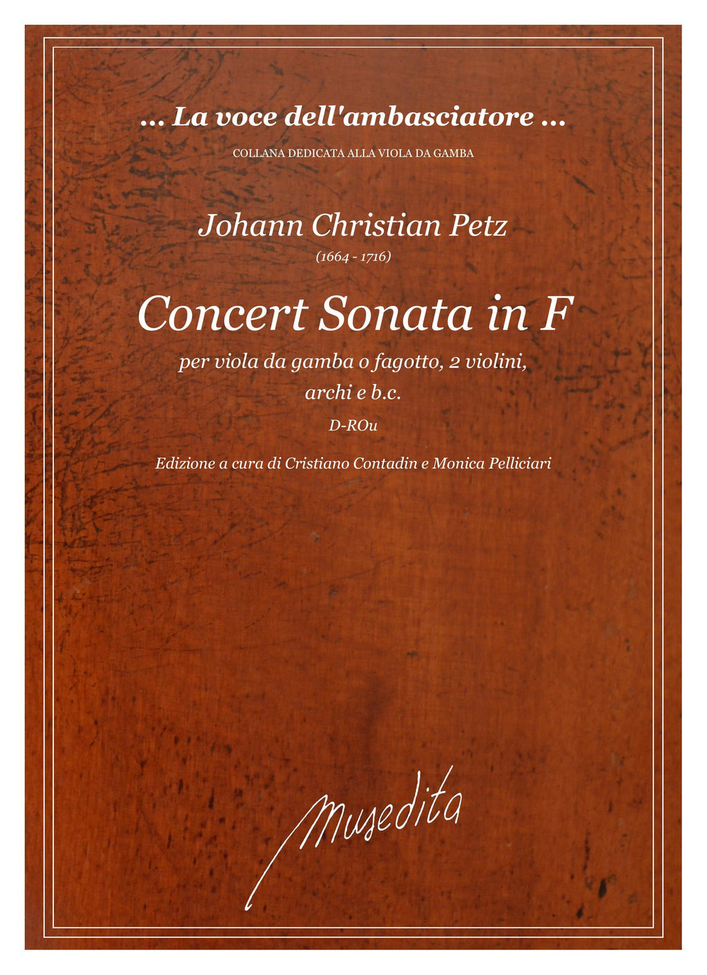 J.C. Petz: Concert-Sonata in fa maggiore