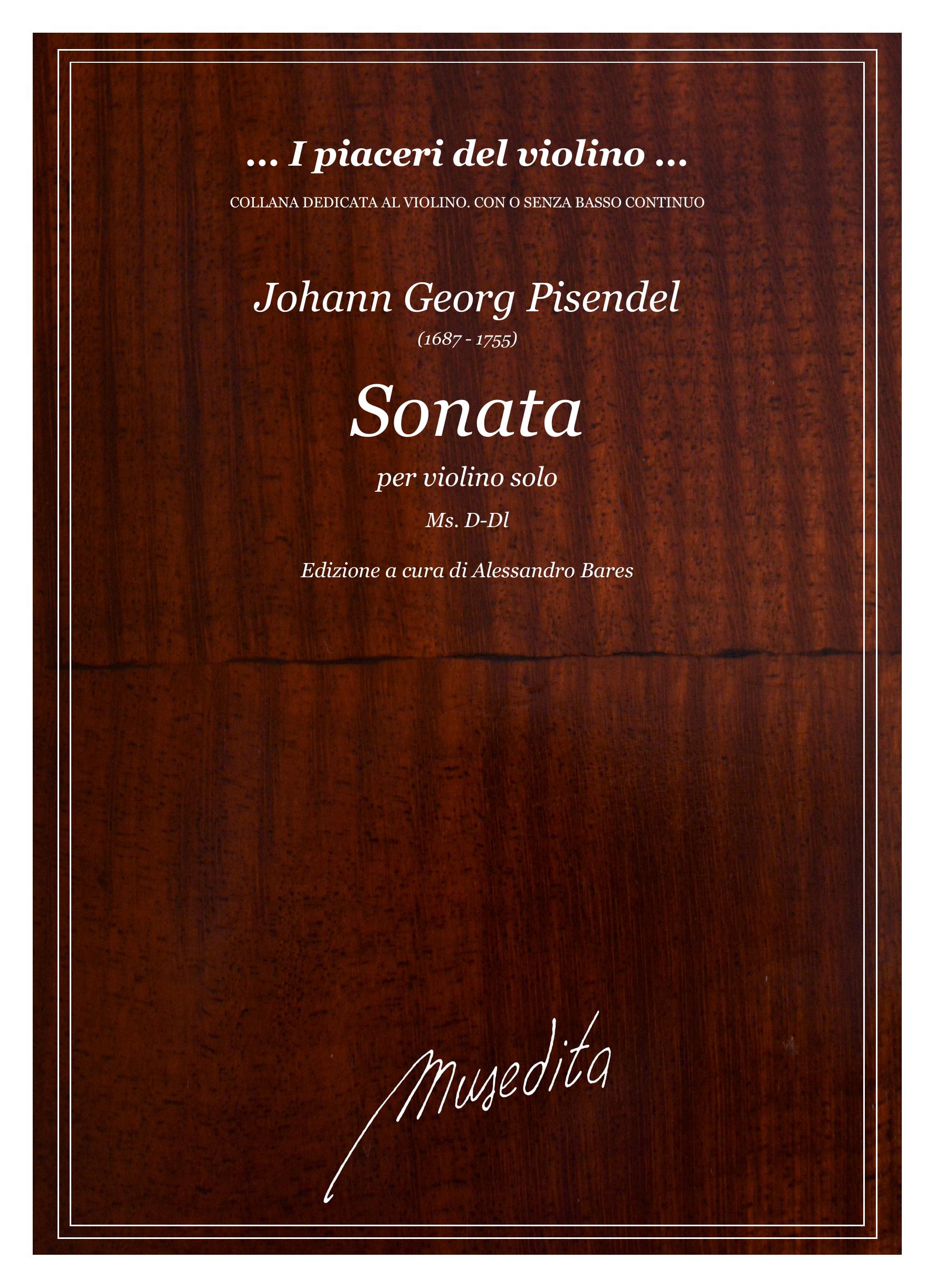 J.G. Pisendel: Sonata in la minore (Ms, D-Dl)